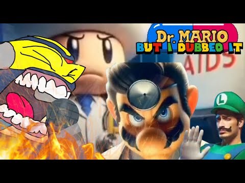 The Dr. Mario Brainrot AI meme but I did a crappy voiceover/dub of it