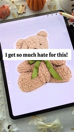 Brooke | Procreate Patterns & Tutorials on Instagram: "Most of the hate comes from YouTube, but it's crazy the amount of artists that try to tell me this isn't okay 😅 And that's fine if it doesn't fit their standards, but I'm not asking for their permission, and neither should you. There's nothing wrong ethically, morally, and legally, but for some reason it's this big taboo thing that nobody wants to talk about. So here I am pulling back the curtain that yes, a ton of artists do this and never