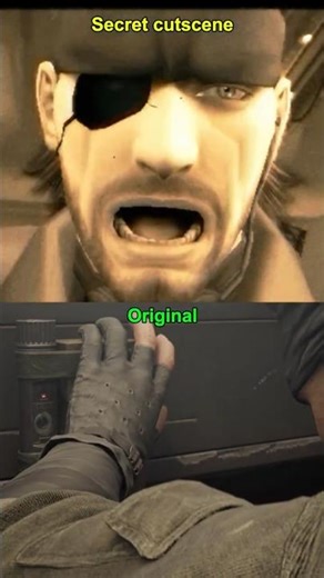 Snake pressing the wrong button secret cutscene #mgsdelta