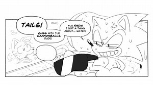 [同人漫配中英双字]Classic Sonic & Tails Comic Shorts Dub!