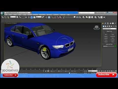 How to create moving car animation-3D Car animation