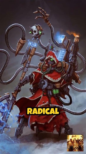 Radicals among the Cult Mechanicus #shorts #warhammer40k