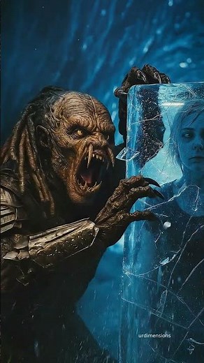 Predator: Frozen Rescue 👽🔥 | The Awakening – Epic AI Sci-Fi Short Film 4K #shorts