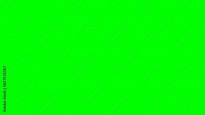 black exclamation mark, green screen that appears and disappears smoothly, ideal for motion graphics, video editing, and visual effects, caution