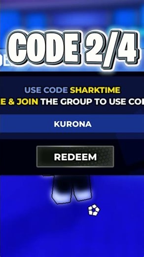 4+ CODES FOR KURONA UPDATE IN BLUE LOCK RIVALS #roblox #shorts