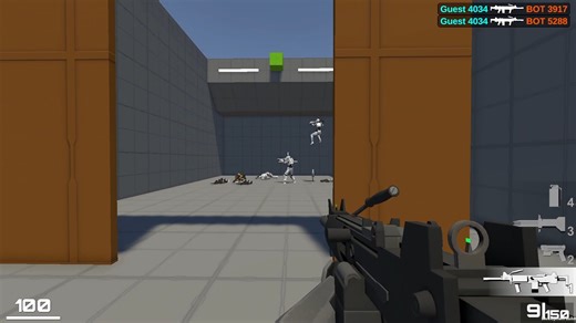 Unity开发 – 多人射击游戏开发模板 MultiFPS – Multiplayer FPS