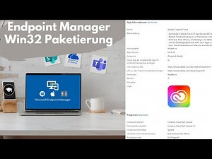 Microsoft Endpoint Manager 08 | Windows App (Win32) zur Verfügung stellen, Beispiel: Creative Cloud