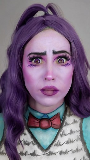 79K views · 149 reactions | Casualmente en el 2021 en esta fech hice los mismos personajes jejeje  pero bueno algo tranqui porque después de estos quiero seguir practicando con maquillajes más difíciles 朗 . . . #maquillaje #makeup #intensamente #insideout #fear #temor #emociones #queretaro | Marji.artist | Facebook