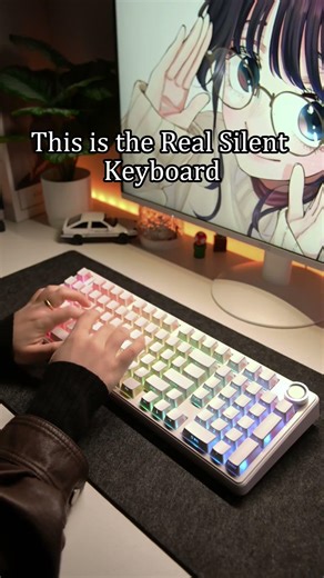 AULA F99 Pro Real Silent Keyboard Review#shorts