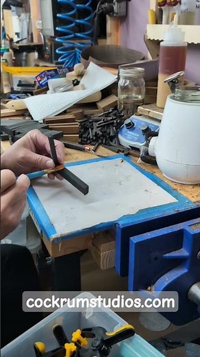 Making Banjo Bridge Blanks at Cockrum Studios