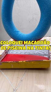 80K views · 117 reactions | Coloquei macarrao de piscina na tinta e salvei o serviço de muitos pintores | Mestres Das Soluções | Facebook