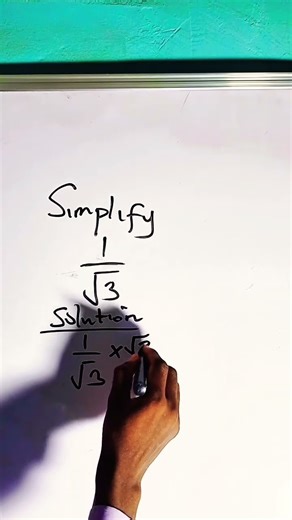 Simplify in one step #maths #fractions #mathstricks
