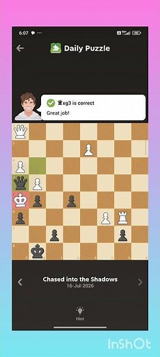 ♟️ Chess.com Daily Puzzle | 16 July 2026 🧩 | Step-by-Step Solution#shorts #daily #trending