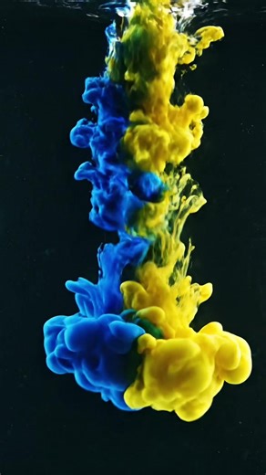 Watch the color come alive 🌊🎨 #paintmixing #asmr #visualtherapy