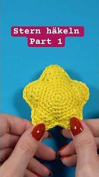 7th Advent Calendar Door: Crochet a Star Part 1 ⭐️ #diy #amigurumi #crochet