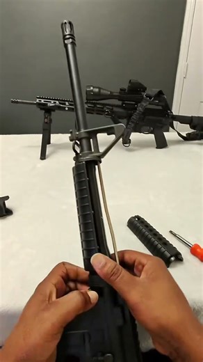 No Delta Ring Tool? No Problem. AR-15 Handguard Removal 🔧 #ar15 #weapons2025 #everydaytactical