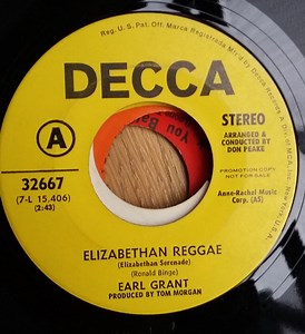 Earl Grant - Elizabethan Reggae / Grant's Pass
