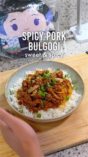 spicy pork bulgogi