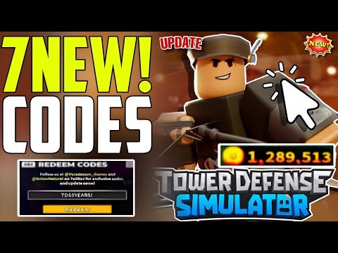 ⚠️UPDATE CODES!!⚠️TOWER DEFENSE SIMULATOR ROBLOX CODES 2025 TDS CODES 2025-TDS