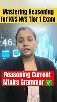 Crack KVS & NVS with These Reasoning Tricks #ReasoningTips #ExamPrep