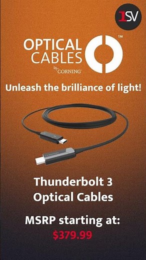 Corning: Optical Cables For Your Next Production!