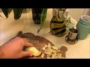 How to make raw ginger tea