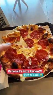 McDonald’s pizza review