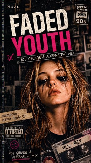 Faded Youth — 90s Grunge & Alternative Mix 🎸
