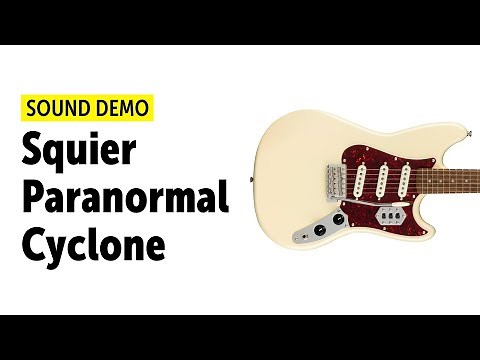 Squier Paranormal Cyclone - Sound Demo (no talking)