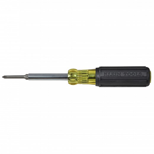 Multi-Bit Screwdriver/Nut Driver, 6-in-1, Extended Reach, Ph, Sl - 32559 | Klein Tools