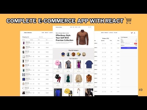 How To Build an Ecommerce Website With React JS and Tailwind | Ecommerce Website Using React JS