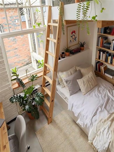 Cozy Loft Living Idea for Compact Homes