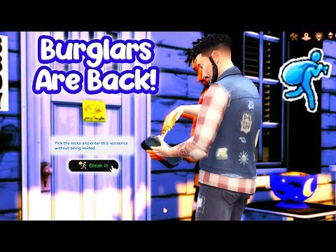 Burglary GONE WRONG 💰 Sims 4 Mod Review