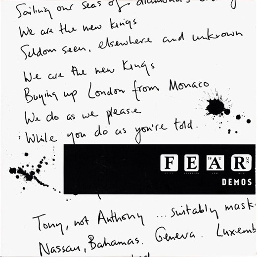 Marillion - FEAR Demos