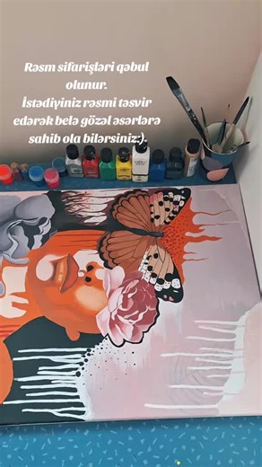 #resmsifarisleri #resmsifarisi #acrylicpainting #resm #hediyyeler #myhobbymypassion #hediyyeleralemi #hediyyefikirleri