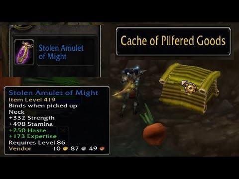 How to get Cache Of Pilfered Goods treasure in Valley of Four Winds in MoP Classic WoW