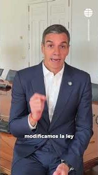Pedro Sánchez shares tips on TikTok to beat the heatwave: "Wear sunscreen" #shorts #tiktok