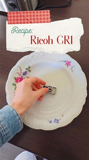 Recipe: Ricoh GR1 📷 #ricoh #filmphotography #35mm