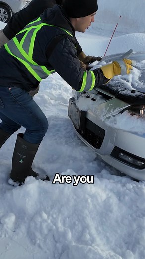 Deep Snow Removal Incident in Canada: Watch Now