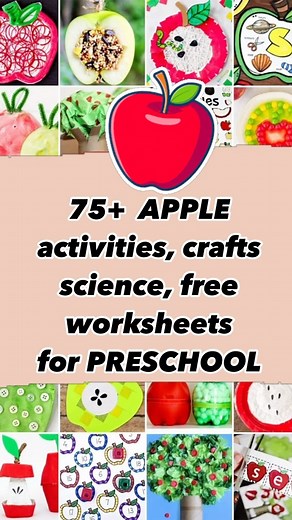 Get ready for September! We have over 75 🍎 APPLE activities, crafts, science, free worksheets and more! @homeschool4me 123homeschool4me.com Kindergartenworksheetsandgames.com Preschoolplayandlearn.com | 123 Homeschool 4 Me