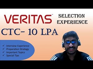 Veritas Interview Experience | How to Crack Veritas Interview | Preparation Strategy and Tips