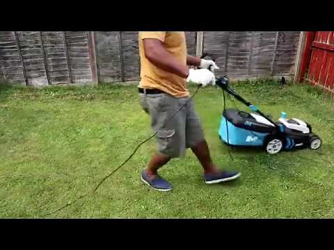 HOW TO OPERATE MAC ALLISTER MOWER # LAWN CARE EPISODE AND TECHNIQUE