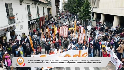 Fecode celebra la expedición del Decreto 0953 de 2025 que reglamenta los ascensos y reubicaciones salariales para los y las docentes del Estatuto 1278. | fecode