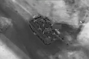 US MQ-9 Reaper Drone Takes Out Russian T-72 Tank in Syria
