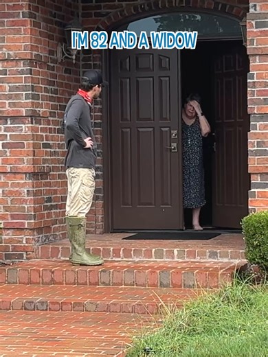 This 82-Year-Old WIDOW was AFRAID TO FALL and had NOBODY to help her #pressurewashing #satisfying #cleaning #asmr #sbpressurewashing #asmrvideo #satisfyingvideo #powerwashing #fyp #fypシ #viral #viralvideo #homeowners #cleaningtiktok #cleanup #muckboots #hotsy