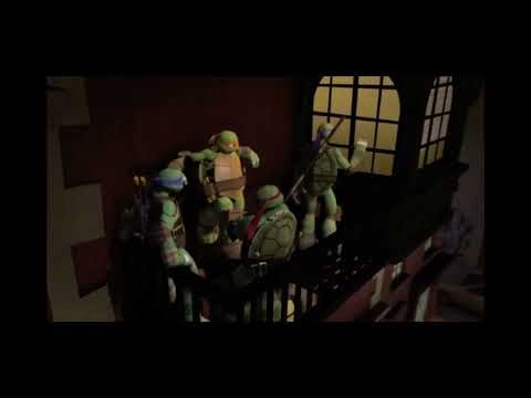 TMNT (2012) sound effects: window tapping