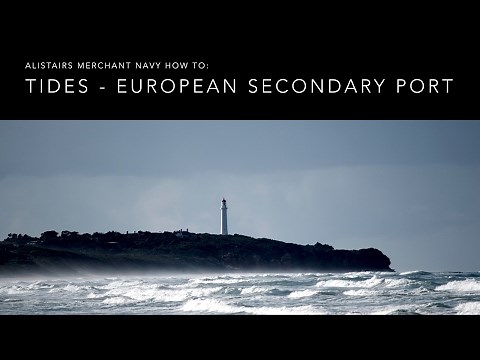 How To Do Tidal Calculations for European Secondary Ports