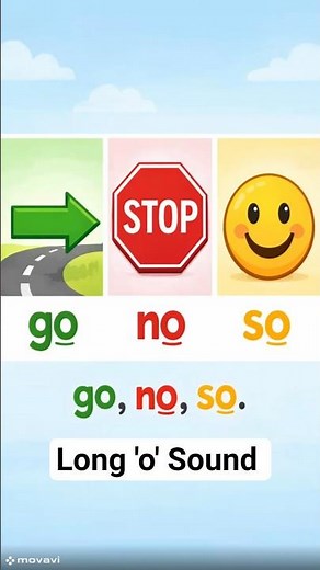 long 'o' sound word #learnenglishphonics