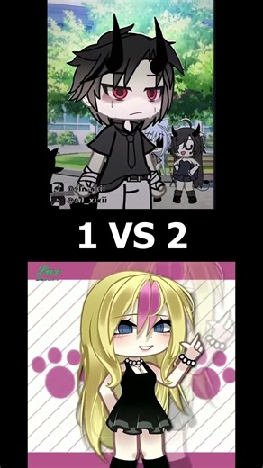 1 OR 2 ??? #gachaclub #gacha #gachalife