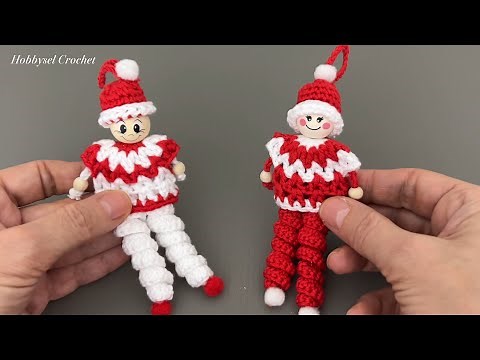 Super Cute Crochet Doll – Easy Pattern for Beginners | Perfect for Christmas Too!